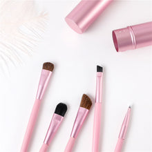 Load image into Gallery viewer, 5pcs Professional Portable Eye Makeup Brushes Set
