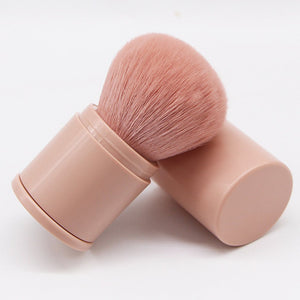 Retractable Makeup Brush with Cover