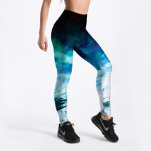 Load image into Gallery viewer, Turquoise Sky Leggings

