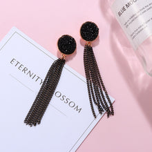 Load image into Gallery viewer, New LOOLANA&#39;s BLACK FASHION Earrings
