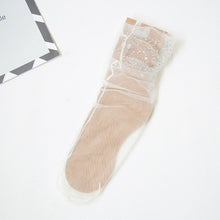 Load image into Gallery viewer, Elegant Socks with Rhinestones
